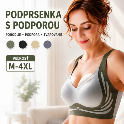 👙【Sada 3 ks.】Dámska jednodielna bezdrôtová podprsenka❤️【40-85KG】
