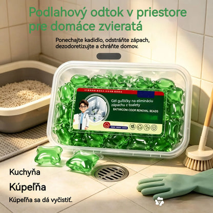 2 škatule (spolu 100 tabliet)🏠💧Deodoračné kapsuly Drain – bioenzýmové zloženie neutralizuje pachy priamo pri ich zdroji.
