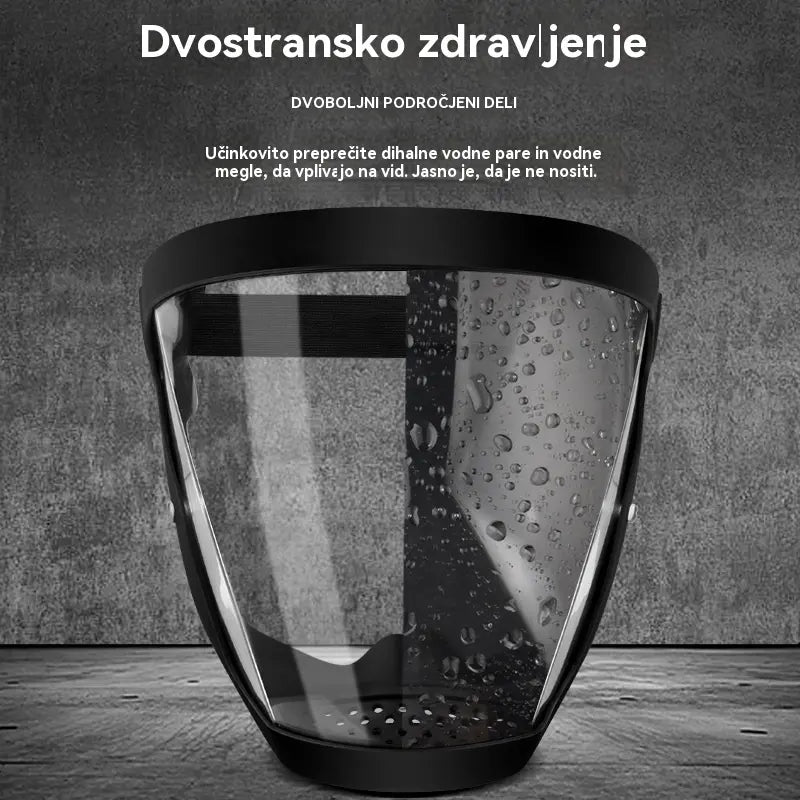 🔥Najbolj priljubljena 【50 % popust】💥2026 Prozorna maska visoke ločljivosti, udobna, zračna in odporna proti rosenju.