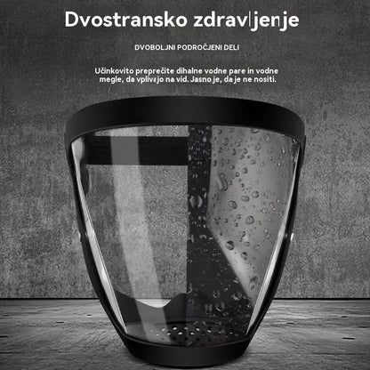 🔥Najbolj priljubljena 【50 % popust】💥2026 Prozorna maska visoke ločljivosti, udobna, zračna in odporna proti rosenju.