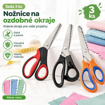 ✂️Profesionálne zúbkované nožnice na šitie, remeslá a každodenné kutilské projekty