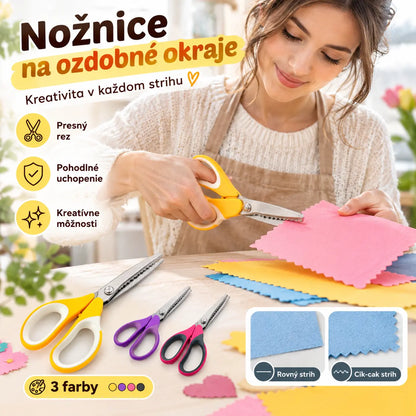 🔥Posledná špeciálna ponuka✂️ Multifunkčné zúbkované nožnice, špeciálne nožnice na čipky