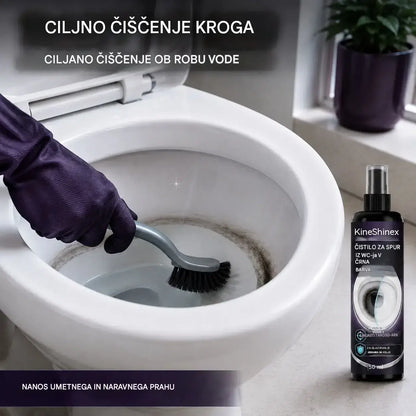 ✨【Kupi 1, dobi 1 brezplačno】🚽Čistilo za straniščno školjko odstrani črne madeže in vodni kamen ob vodni gladini ter trdovratno umazanijo.