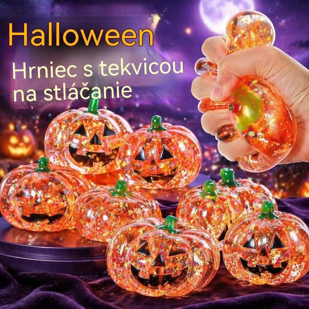 🎃【Kúp 1, získaj 1 zadarmo】Halloweenska antistresová hračka v tvare tekvice