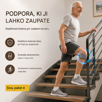 4 za samo 22 € 🏃‍♀️ Športna opornica za koleno 👉 Vaša kolena potrebujejo počitek. Ta opornica za koleno vam nudi dovolj časa za počitek.
