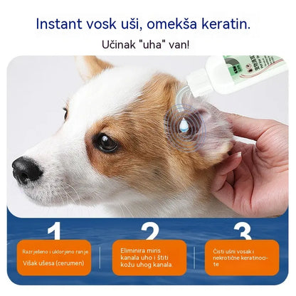 【Kupite 1, dobijte 1 gratis】🐶🐱 Sredstvo za čišćenje ušiju kućnih ljubimaca | Umiruje svrbež ušiju 👂 Pogodno za mačke i pse