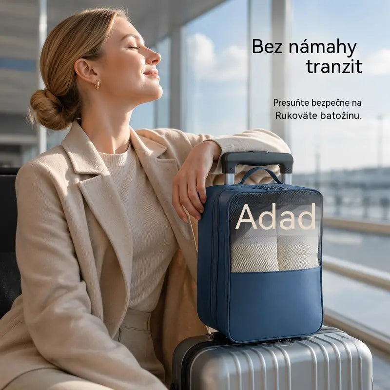 【Kúp 1, získaj 1 zadarmo】👟 TERAZ 50% ZĽAVA! 🧳 Prenosná taška na topánky na cesty - udržujte topánky oddelené a batožinu usporiadanú - ideálna na letisko ✈️