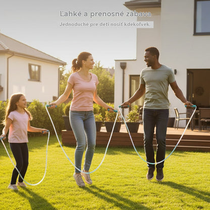 🏃【Kúpte 1, získajte 1 zadarmo】🌈 LED svietiace švihadlo pre deti