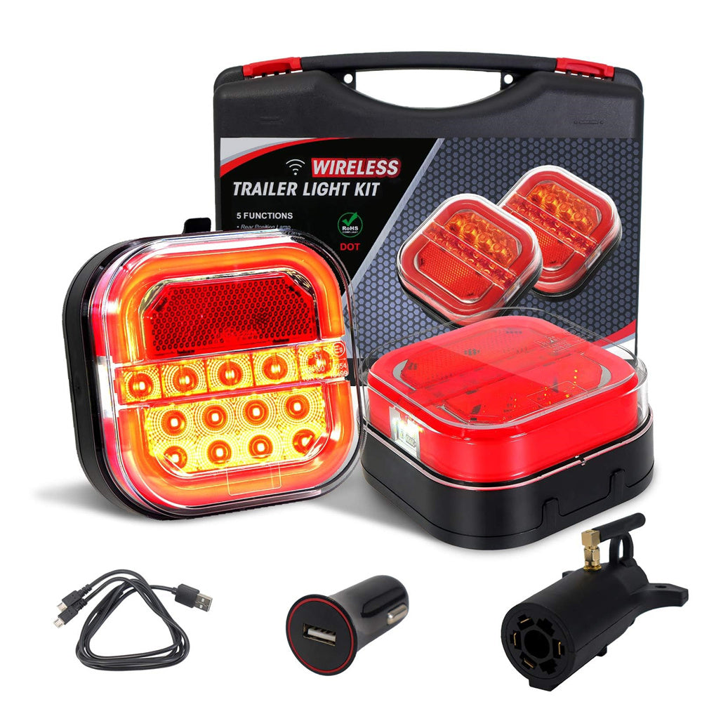 🚦【Univerzálne 12V/24V】🚦 LED svetlo na príves