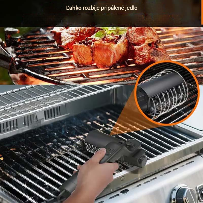 📢📢Elektrický čistič grilov – Rýchlo odstraňuje mastnotu a špinu!