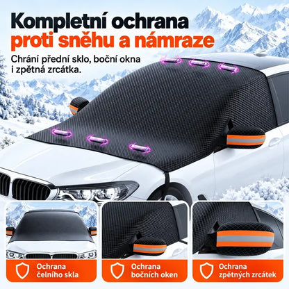 🚗❄Magnetická krycia plachta na čelné sklo auta – zosilnená hliníková fólia proti námraze
