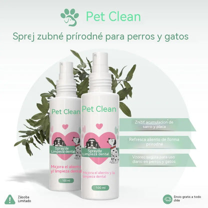 🐶🐱【Kúp 1, získaj 1 zadarmo】Sprej na čistenie ústnej dutiny a zubov domácich zvierat
