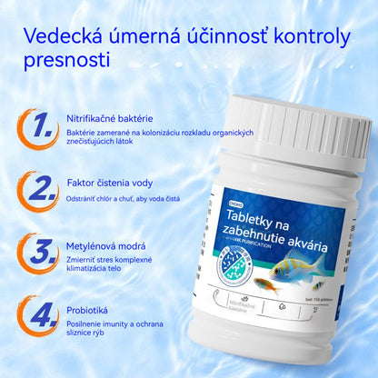 🐟【Kúpte 1 a získajte 1 zadarmo】💧 Šumivé tablety na čistenie akváriovej a jazierkovej vody🔥