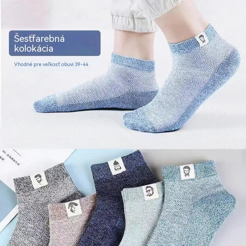 10 párov za 20 eur🔥⚡🧦Pánske priedušné antibakteriálne a zápachu odolné ponožky