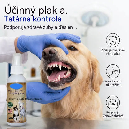 【Kúp 1, získaj 1 zadarmo】🐶🐱Zubný sprej pre domáce zvieratá bez kefky
