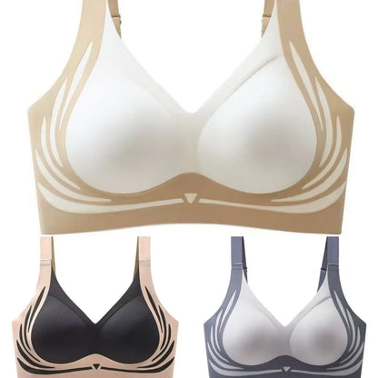 【50% ZĽAVA】😍【Balenie 3 ks】Dámska podprsenka bez kostic ❤️【40-85 kg】