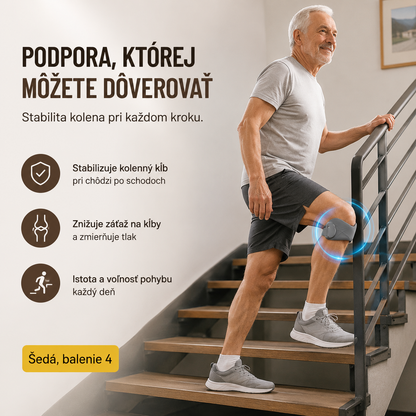 4 páry za 22 eur🏃‍♀️ Športová ortéza na koleno👉 Koleno potrebuje čas. Táto páska mu ho dáva.