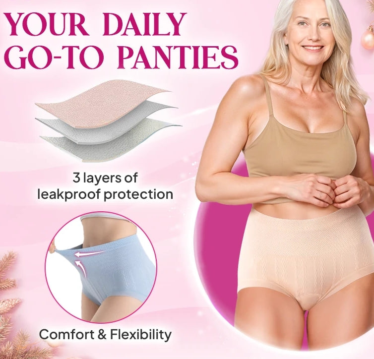 🔥【Compra 8, llévate 8 gratis】🔥Último día: 50% de descuento en bragas antibacterianas de cintura alta con control de abdomen