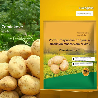 [10 balení] Rozpustné listové hnojivo „Magický zemiak”｜Na zemiaky, arašidy, sladké zemiaky, reďkovky, taro a cibuľu – podporuje koreňový rast, zvyšuje úrodu