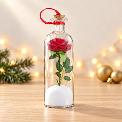 🎄Nahrateľný/prehrávateľný odkaz vo fľaši, vzácny suvenír, jedinečná bytová dekorácia.