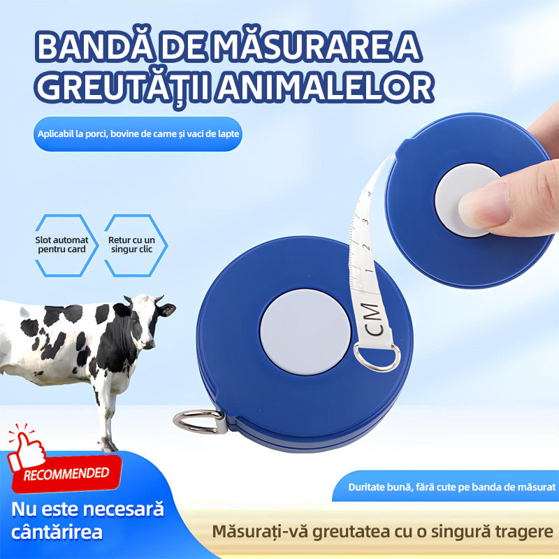 🔥Kúpte 1 a dostanete 1 zadarmo🔥Veterinárne ošípané a krava veľkosť tela poprsia ošípané meracie pravítko na meranie hmotnosti ošípaných značkovacie pero na chov