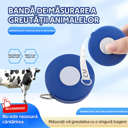 🔥Kúpte 1 a dostanete 1 zadarmo🔥Veterinárne ošípané a krava veľkosť tela poprsia ošípané meracie pravítko na meranie hmotnosti ošípaných značkovacie pero na chov