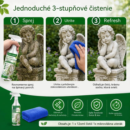 🌿【Kúp 1, získaj 1 zadarmo】✨ Výkonný čistiaci sprej na záhradné sochy – odstraňuje nečistoty a obnovuje svieži vzhľad 🗿