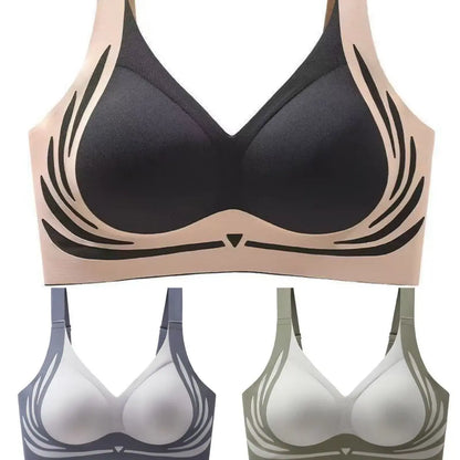 【50% ZĽAVA】😍【Balenie 3 ks】Dámska podprsenka bez kostic ❤️【40-85 kg】