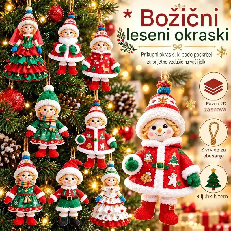 🎄【20/40 kosov】🎅Ljubki božični okraski✨