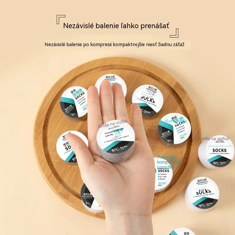🧦【10 párov】🎖️🎉Jednorazové bavlnené cestovné ponožky, odolné proti zápachu a opotrebeniu