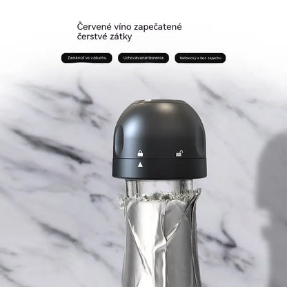 【Kúpte 2, získajte 2 zadarmo】🍾 Zátka na víno a šampanské – otočný uzáver zaisťuje čerstvosť a udržiava bublinky živé celé dni! ✨
