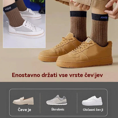 【10 parov】Moške tople deodorantne nogavice, ki vpijajo pot