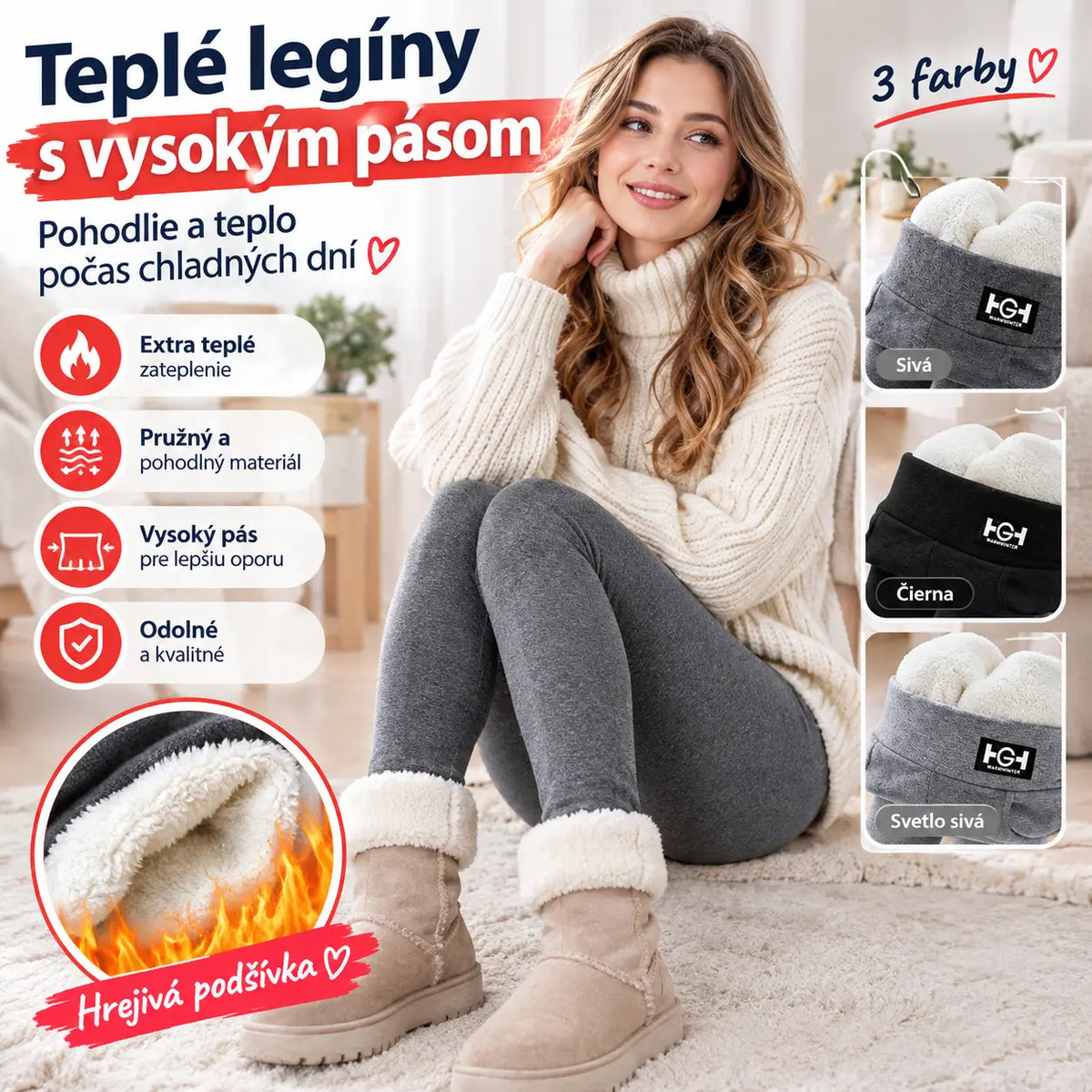 🌈🌟🔥【M-3XL】Vlnený kabát v kombinácii s hrubým flísom a legínami z rakúskeho semišu, nevyhnutnosť na jeseň a zimu.