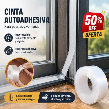 🚪 【5M】PVC tesniaca lišta na spodnú časť dverí – ochrana proti prachu a prievanu