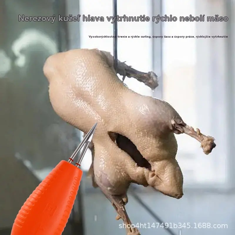 🦆🐓🐖Prenosný a nabíjateľný elektrický odstraňovač chlpov na hydinu