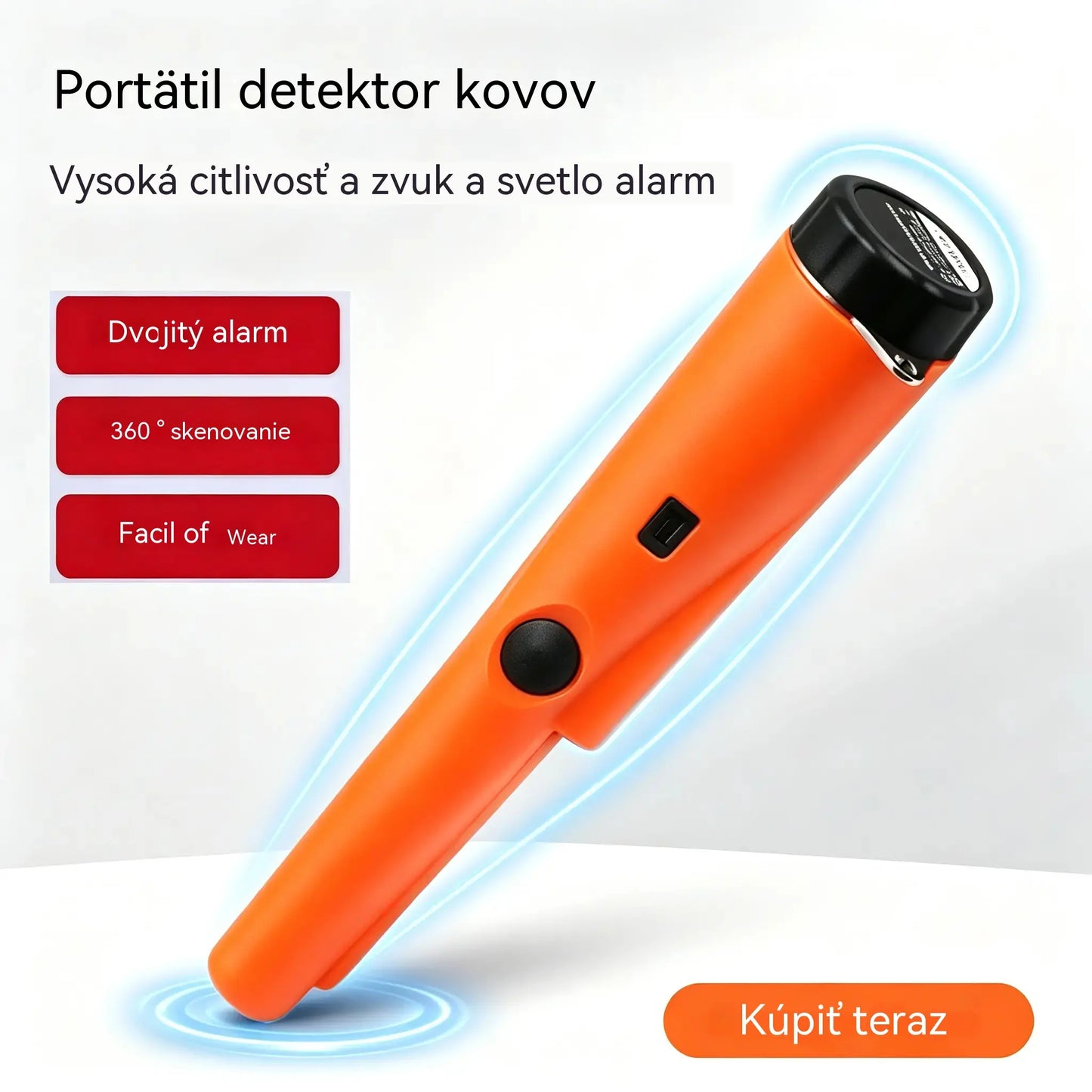 🔎⛏️Prenosný detektor kovov