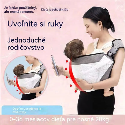 👶 Ľahký ergonomický nosič pre bábätká | Ideálny na prechádzky a cestovanie ✈️