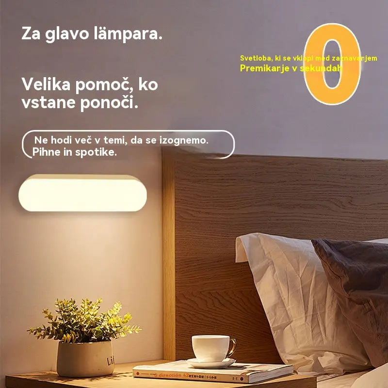 【Kupite 3 kose in dobite 3 brezplačno】🏡💡Pametna LED luč z zaznavanjem človeškega telesa, enostavna za polnjenje in praktična
