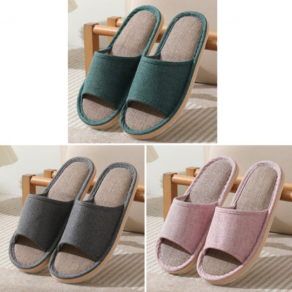 💟✨【3 páry】【37-40】Nové vyšívané domáce papuče z bavlny a ľanu