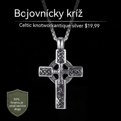 【Kúp 1, získaj 1 zadarmo】✨Pánsky náhrdelník — Kríž bojovníka