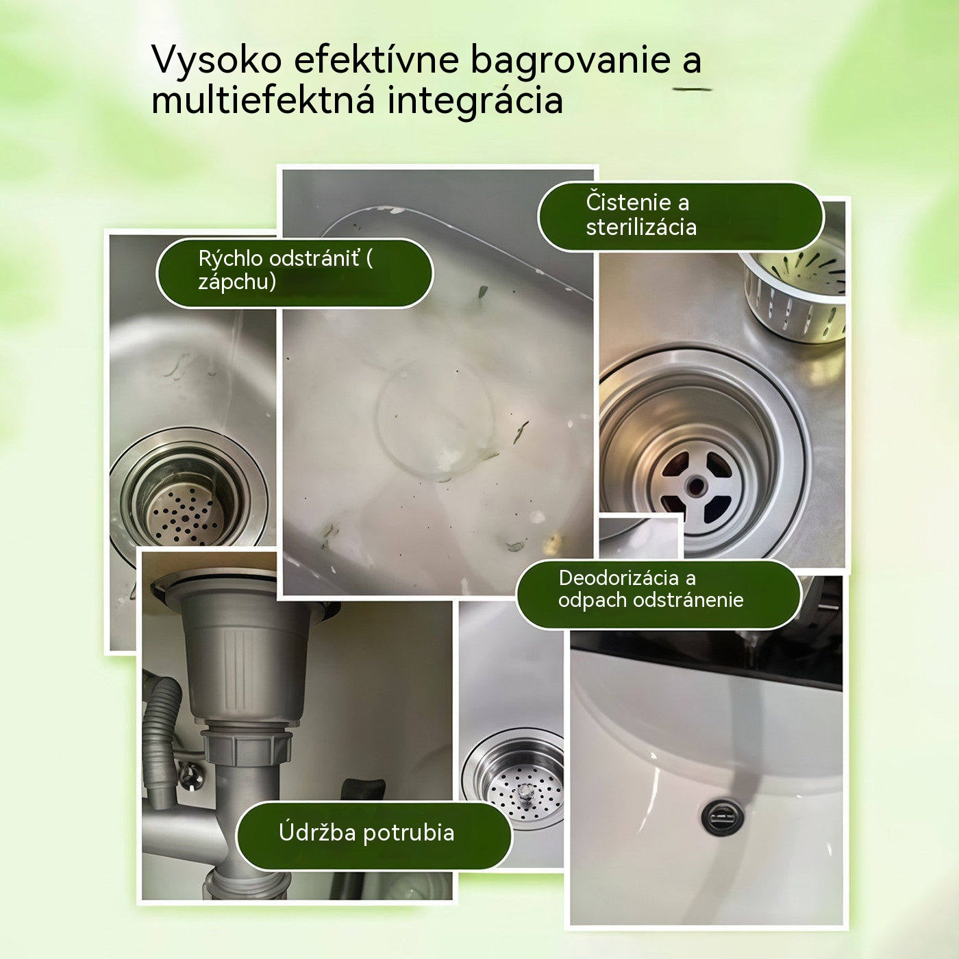 💦🛡️【Jedno balenie vydrží 4 mesiace】Účinný prostriedok na čistenie a odstraňovanie upchávok