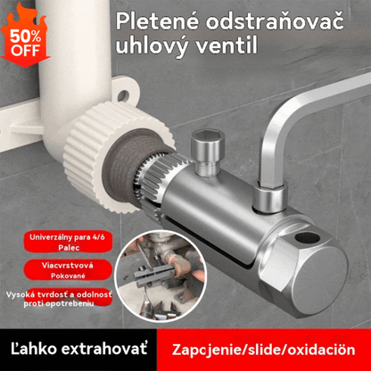💦🚿Odstraňovač pretrhnutých závitov pre rohový ventilový kohútik, univerzálny kohútik