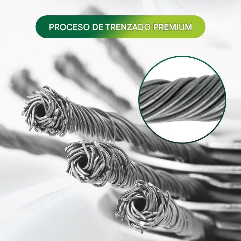 【Compra 1 y llévate 1 gratis：2 piezas】 Cabezal de corte reemplazable para cortacésped/desbrozadora - cabezal de corte de acero para cortar césped