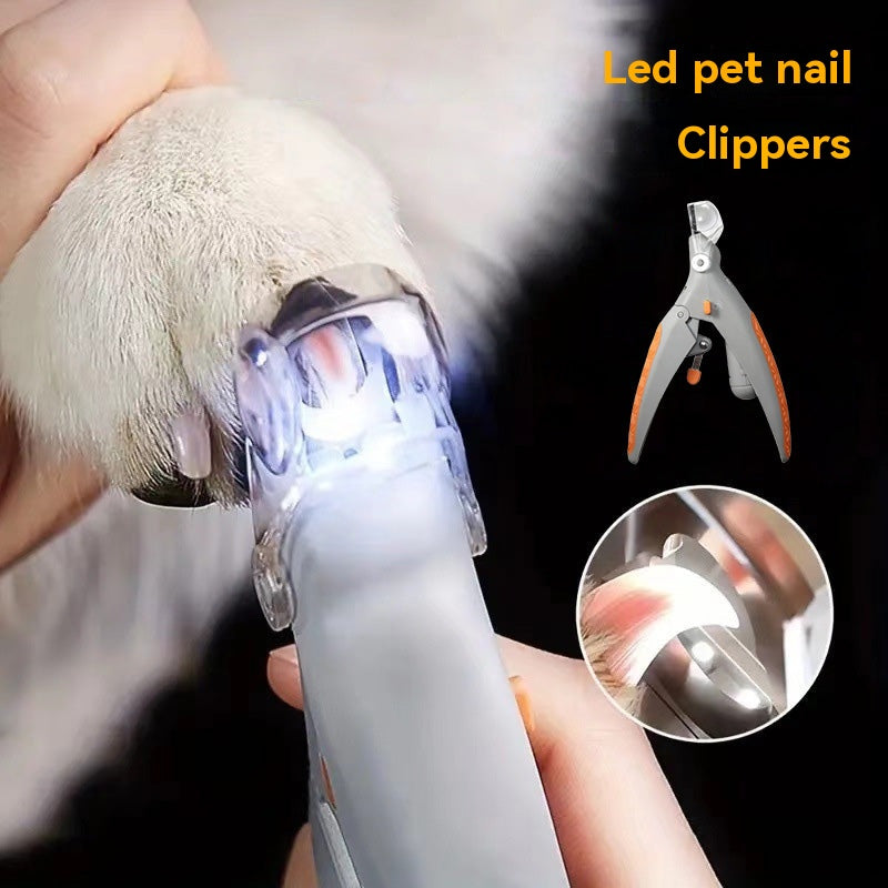 🎁【Kúp 1, získaj 1 zadarmo】✨🐶🐱LED osvetlenie - klieštiky na pazúry pre mačky a psov