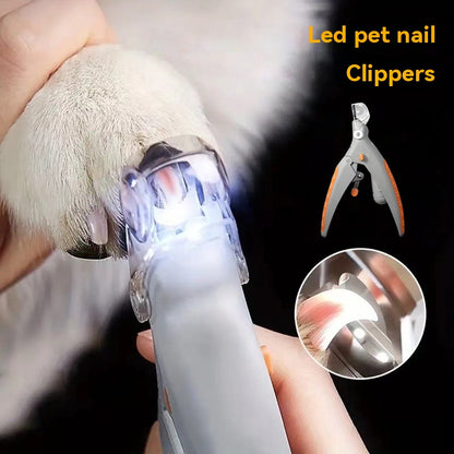 🎁【Kúp 1, získaj 1 zadarmo】✨🐶🐱LED osvetlenie - klieštiky na pazúry pre mačky a psov