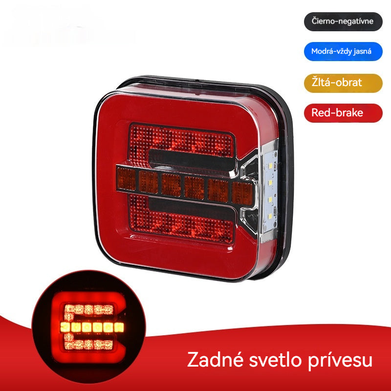 🚦【Univerzálne 12V-24V】🚦 LED svetlo do prívesu auta