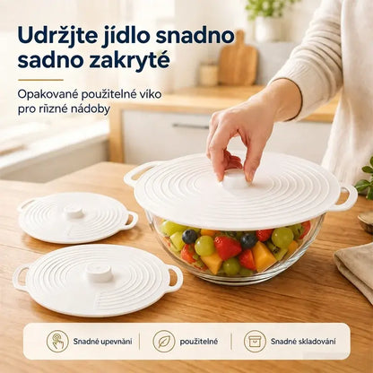 【Kúp 1, získaj 1 zadarmo】🥬🍖Opakovane použiteľné veko na skladovanie potravín