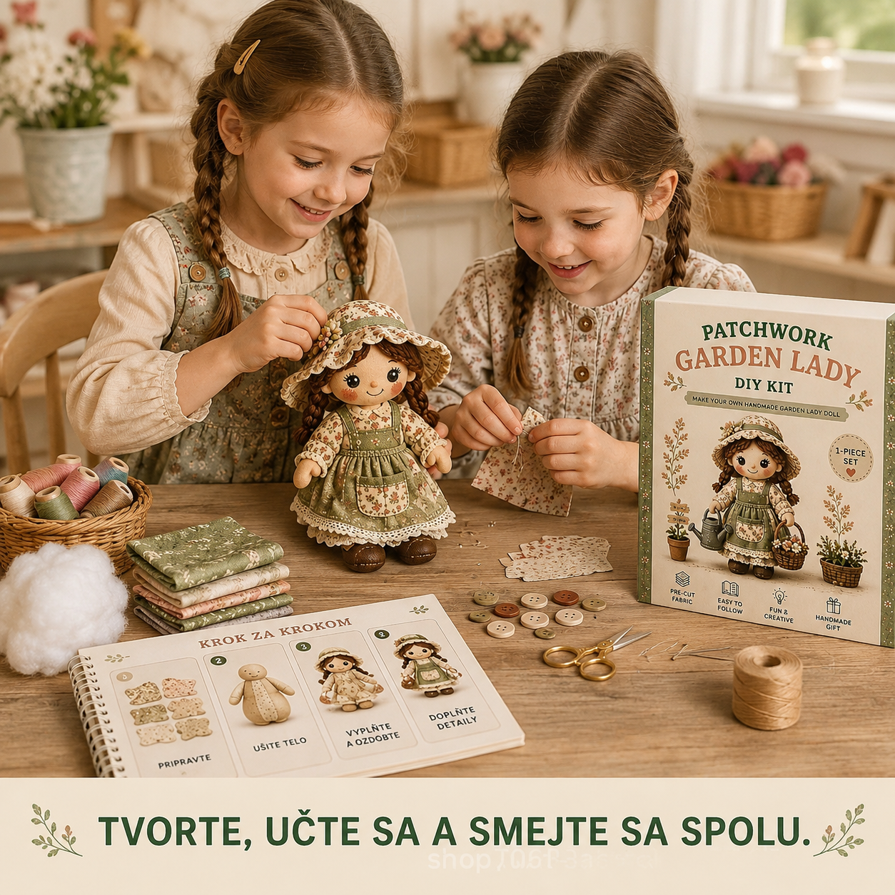 🎁🧵 Svetová séria miniatúr – Séria patchworkových DIY sád