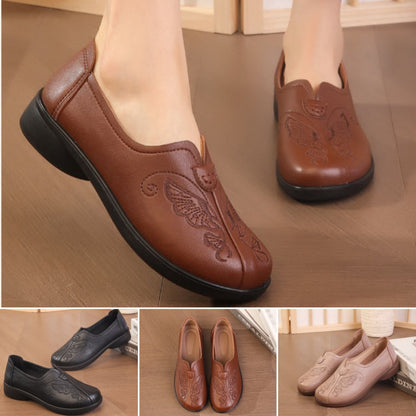 👟【35-42】💟Dámske ležérne kožené topánky s mäkkou podrážkou