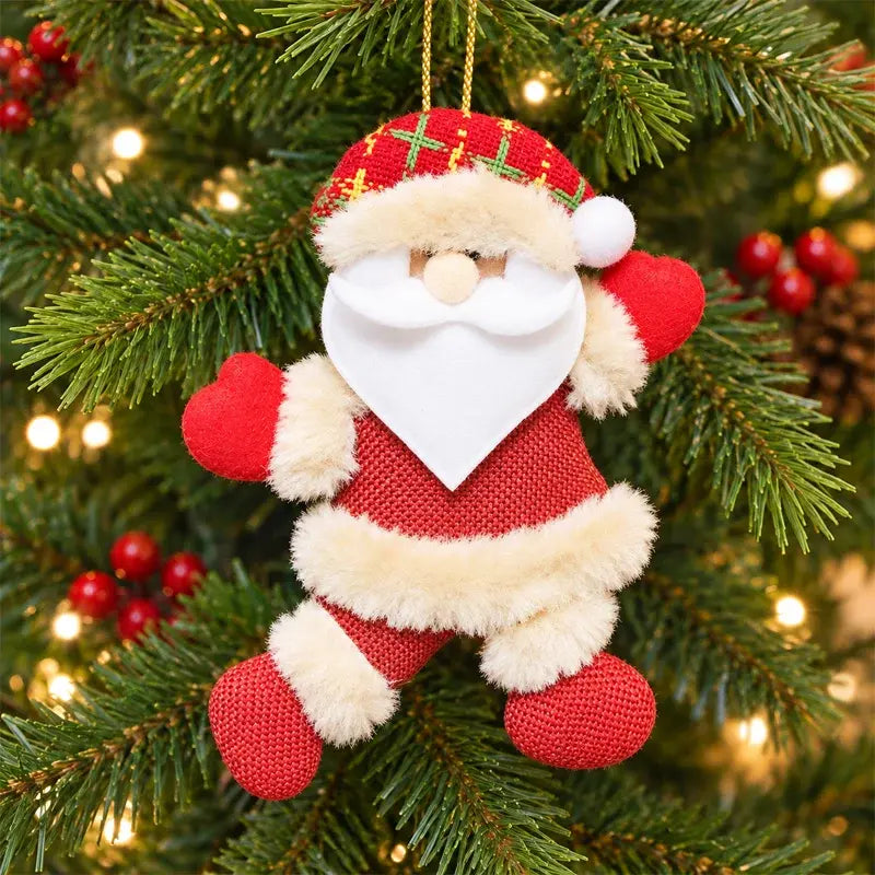 🎄látkové ozdoby na vianočný stromček